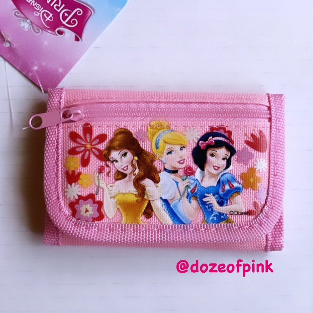 DISNEY PRINCESS PINK WALLET